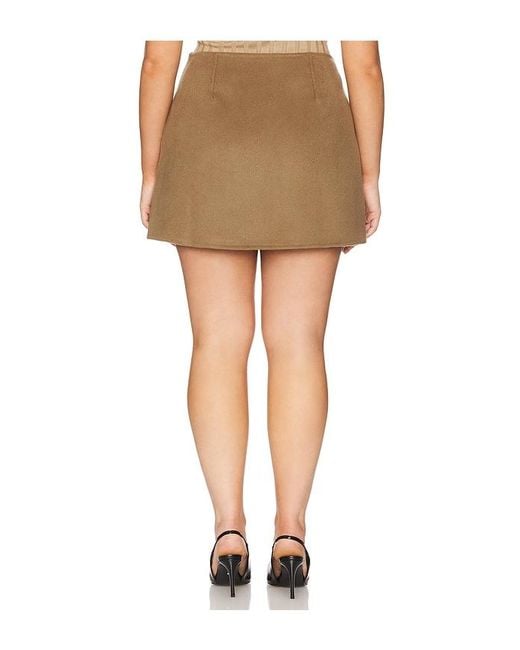 L'academie Natural 'Academie Milly Wool Mini Skirt