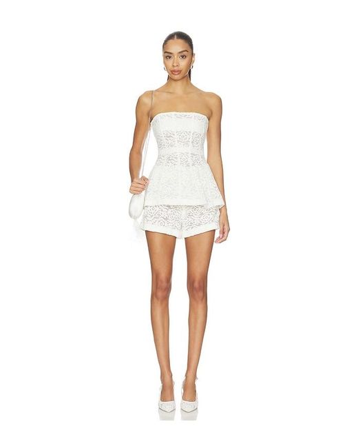 V. Chapman White Rebecca Top