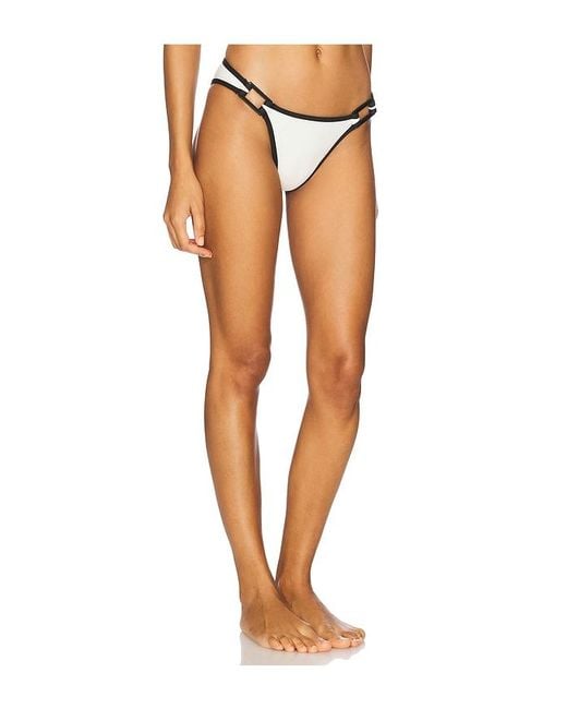 Solid & Striped White The Tatum Bikini Bottom