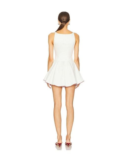 ROBE SOFIA en Ivory LOBA en coloris White