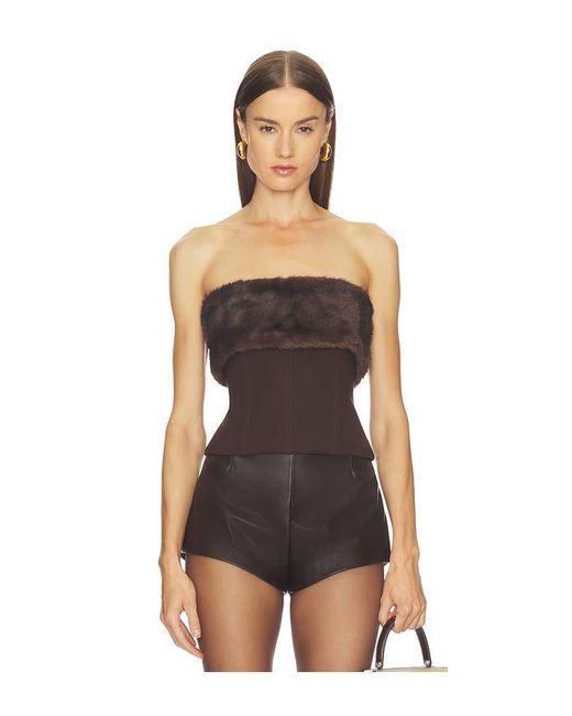 Camila Coelho Black Isadora Top