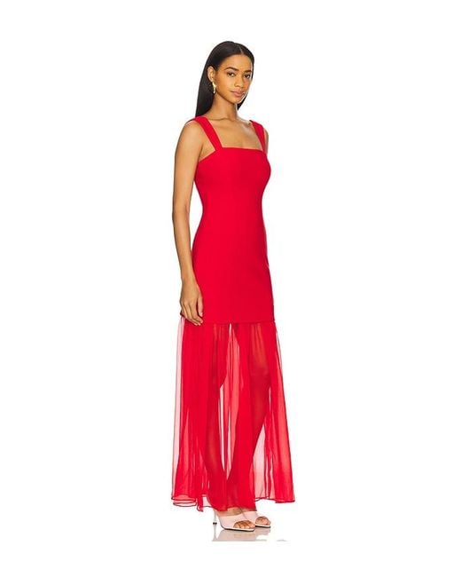 Lovers + Friends Red Danielle Gown