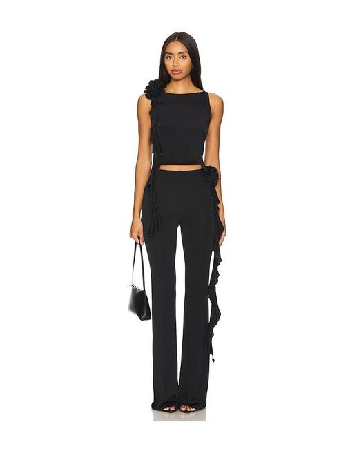 Lovers + Friends Black Giulia Pant