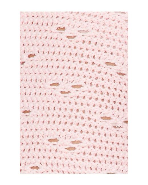 MAJORELLE Pink Bernadette Short Sleeve Top