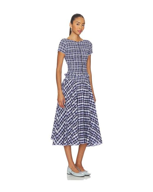 Free People X Revolve Braveheart Convertible Set Blue