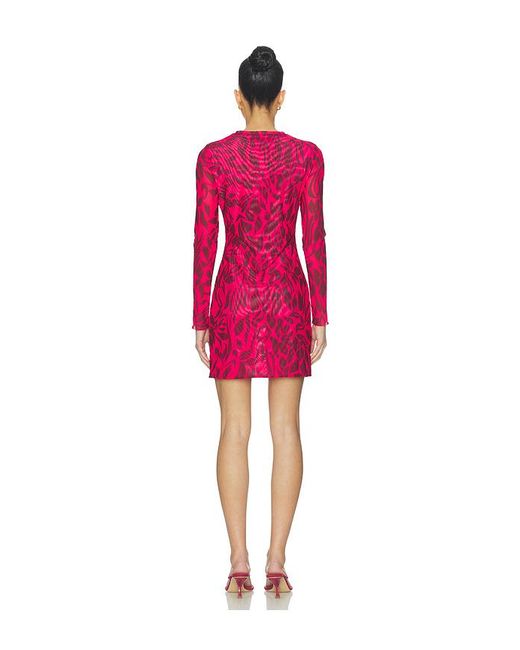 Eywasouls Malibu Red Scarlet Mini Dress