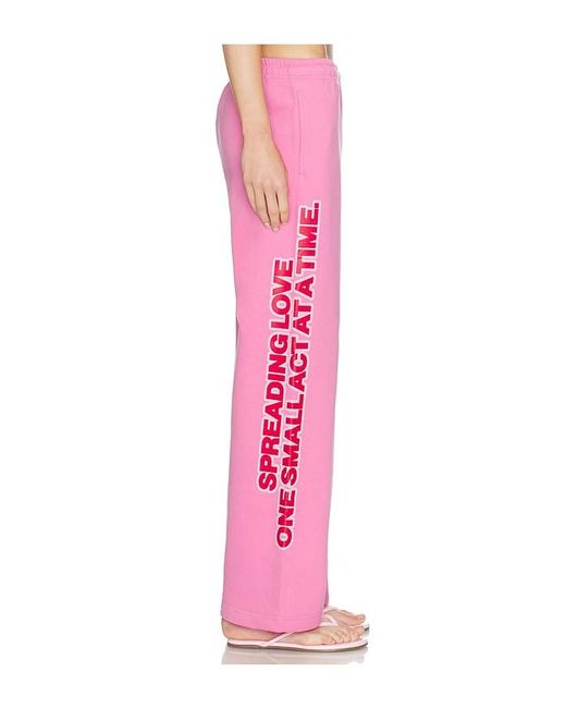 The Mayfair Group Pink Be Kind Classic Sweatpants