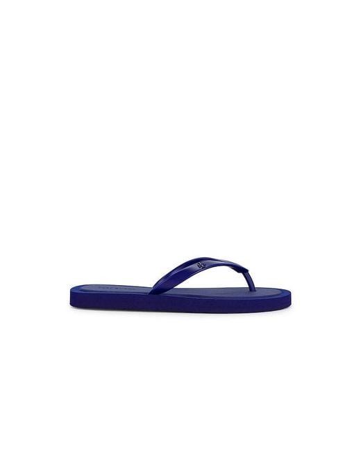Tory Burch Blue Kira Padded Flip Flop
