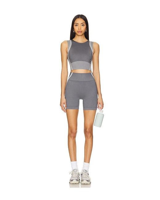 On Shoes Blue Studio Knit Shorts