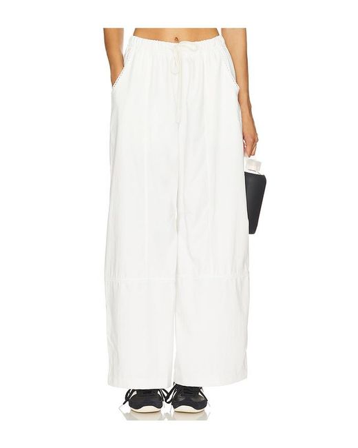 Free People White X Fp Movement Wish It Wide Leg Pant