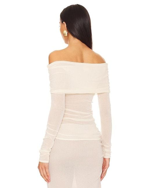 Lovers + Friends Natural Lumin Knit Top