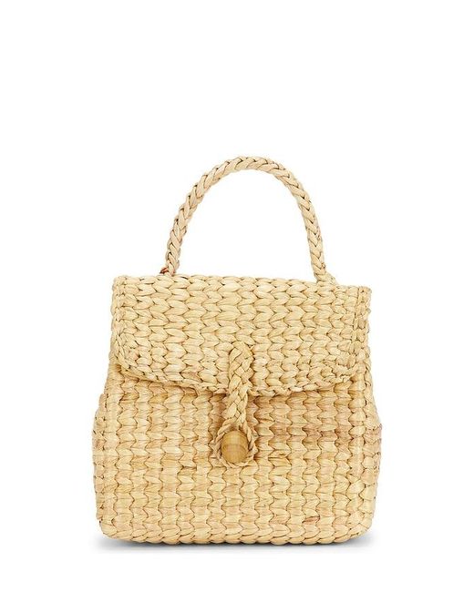 Hat Attack Natural Shiloh Mini Top Handle Bag