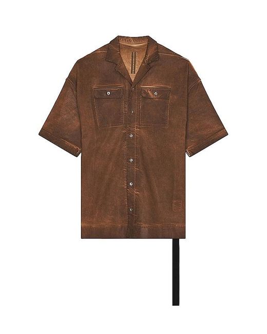 Camisa Rick Owens de hombre de color Brown