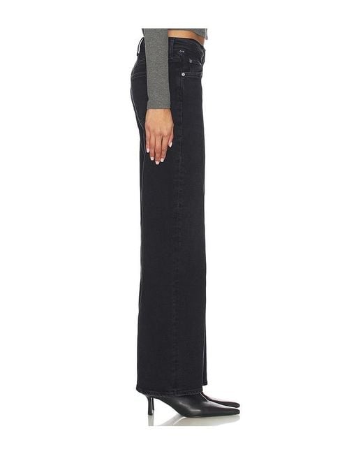 Citizens of Humanity Black Nora Trouser Leg Jeans