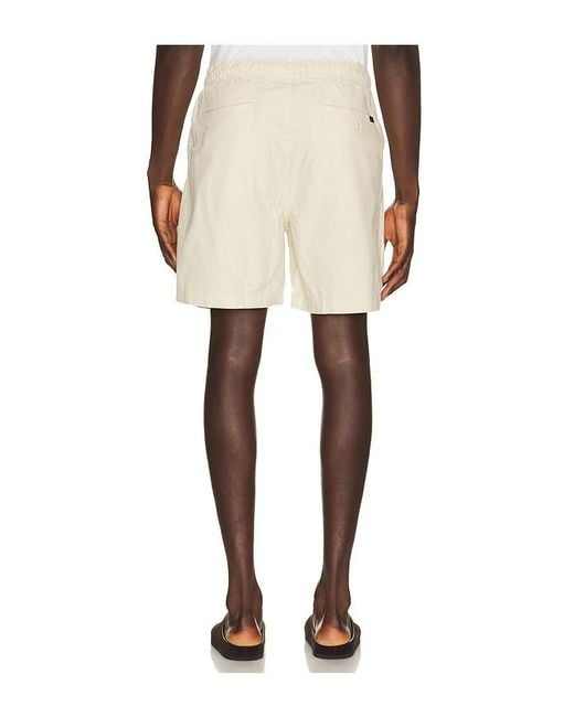 Faherty Brand Natural Essential Drawstring Short for men