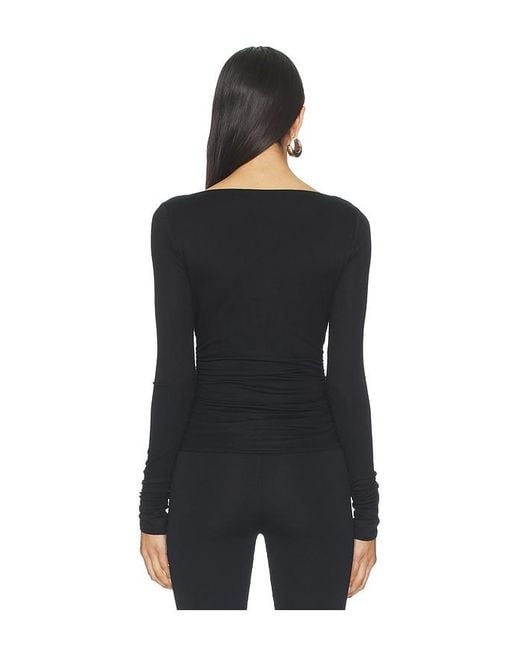 Lovers + Friends Black Cora Top