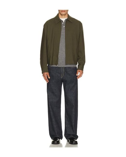 Jonathan Simkhai Green Sidney Blouson Jacket for men