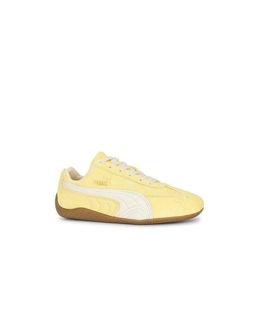 PUMA Yellow Speedcat Faded Sneaker