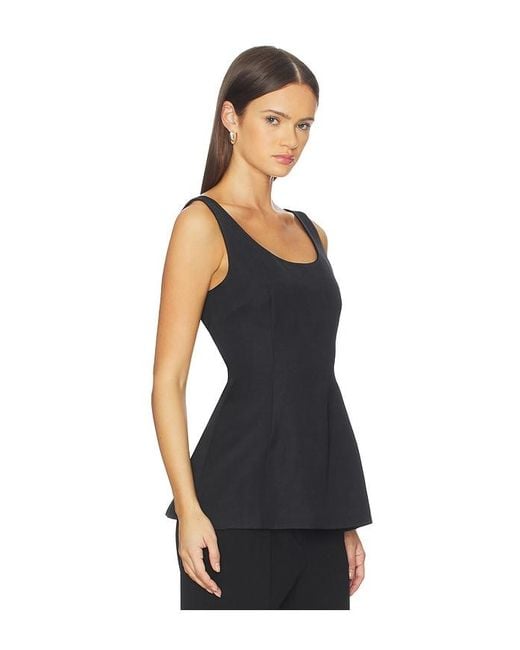 RUE SOPHIE Black Corinna Top