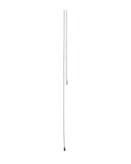 petit moments White Viva Bolo Necklace