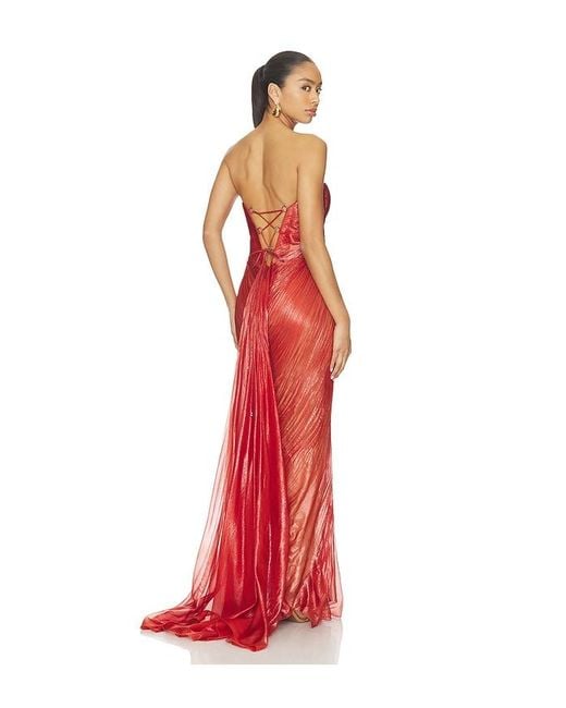 Maria Lucia Hohan Red Rachel Dress