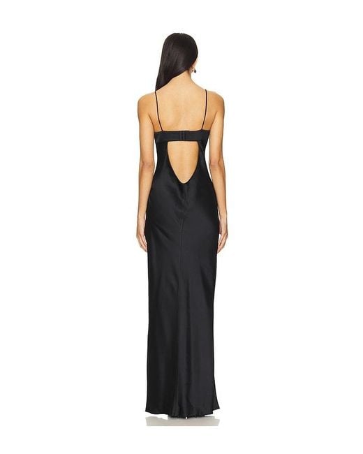 Bevza Black Square Bra Dress