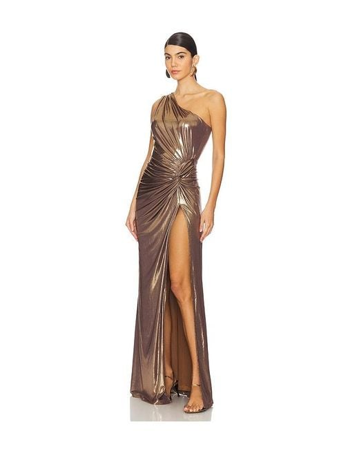 SAU LEE Natural Zoey Dress