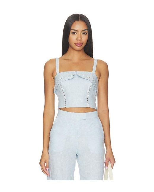 Hevron White Alba Top