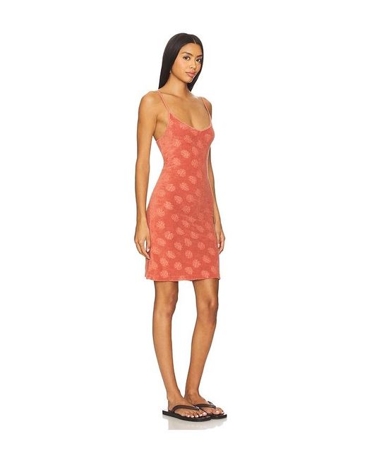 Bobi Orange Dress
