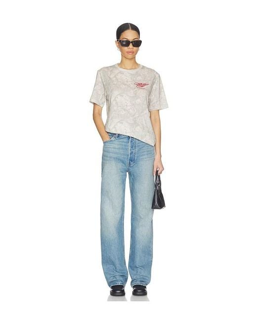 Junk Food White Miller High Life Tee for men