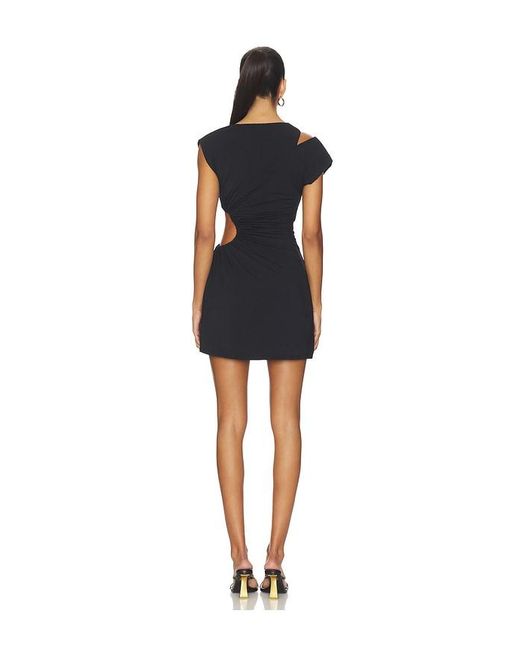 Lovers + Friends Black Antoinette Mini Dress