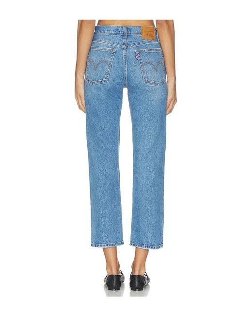 Levi's Blue Wedgie Straight