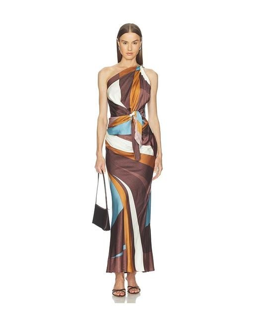 Faithfull The Brand Multicolor Sotto Maxi Dress