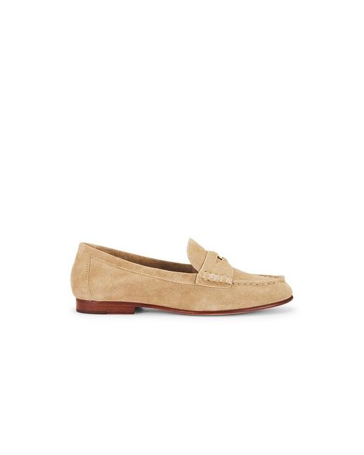 Veronica Beard White Penny Loafer