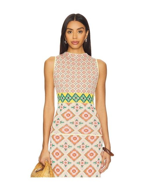 MISA Los Angles Lona スリーブレストップス Multicolor