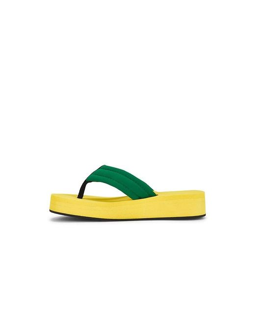 Coperni Yellow Foam Flip Flop Sandal
