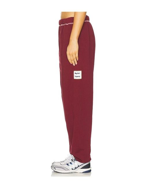 The Mayfair Group Red Legacy Sweatpant