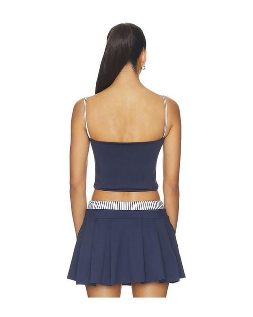PORT DE BRAS Blue Amaya Top