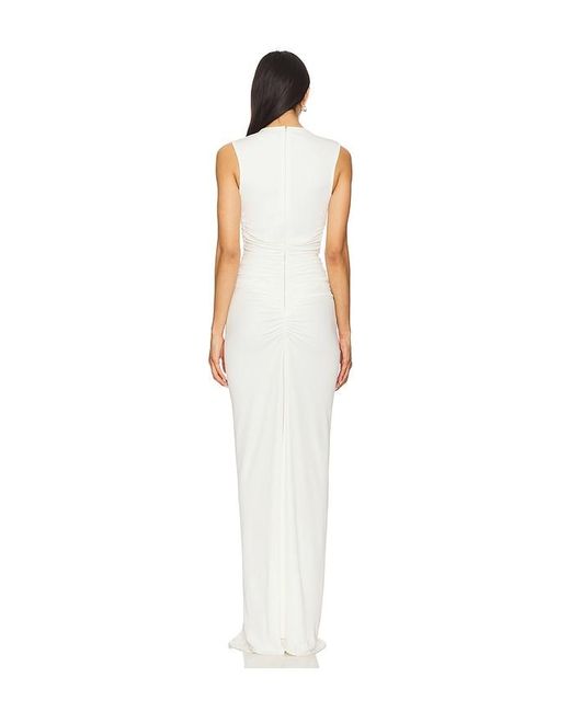 Ronny Kobo White Marsella Dress