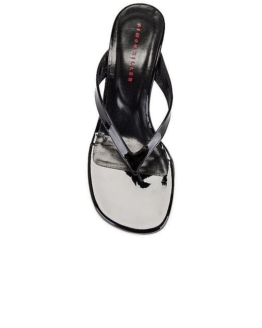 Simon Miller Black Beep Thong Sandal