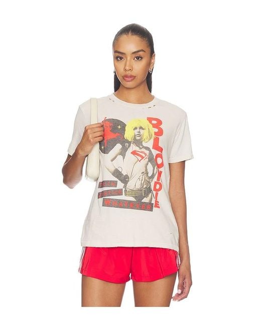 Junk Food Red Truth, Justice, Whatever The Vintage Destroy Tee