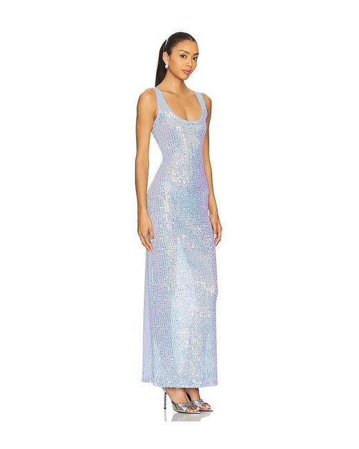 Lovers + Friends Blue Katrine Maxi Dress