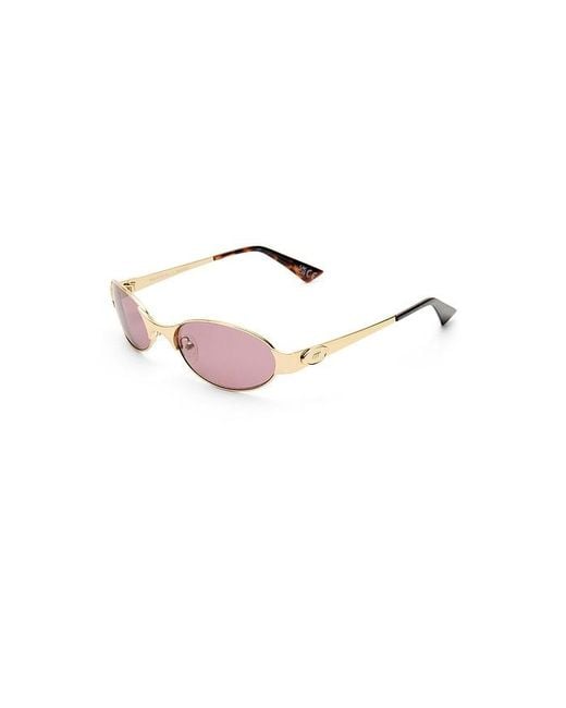 Le Specs Pink Frostbite Sunglasses