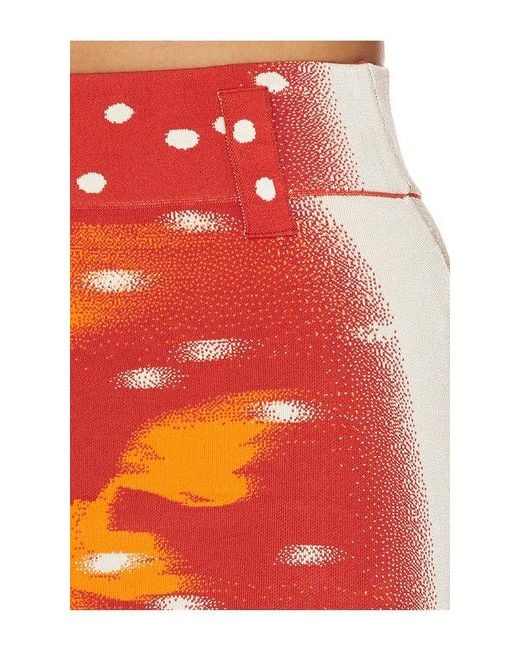 Ph5 Orange Lily Midi Skirt