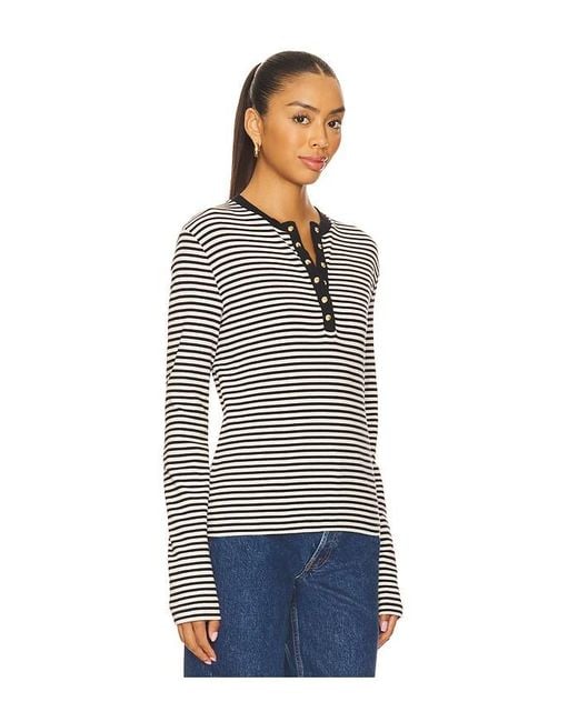 Anine Bing Alessia ロングスリーブTシャツ Blue
