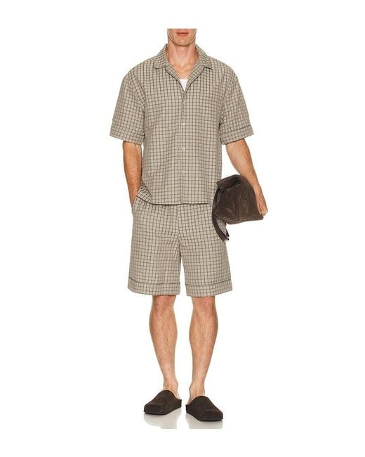 KROST Natural Plaid Short for men