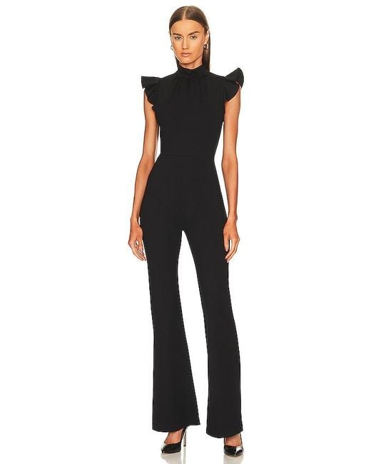 Amanda Uprichard Black X Revolve Davina Jumpsuit