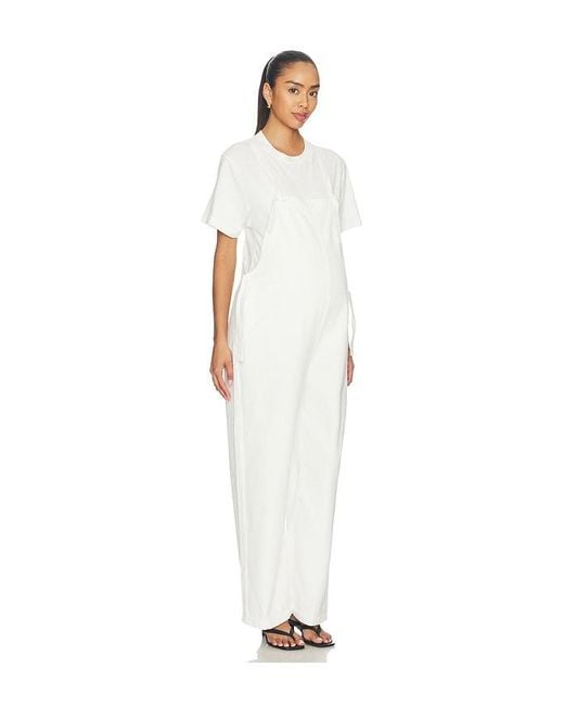 BUMPSUIT White Denim Painter Jean