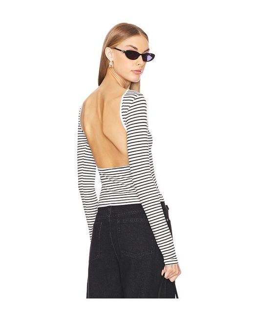 ALL THE WAYS Black Skyler Top