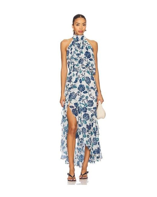 MISA Los Angles Blue X Revolve X Revolve Aneva Dress